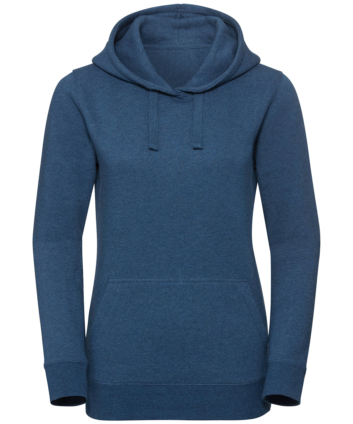 Women's authentic melange hooded sweatshirt