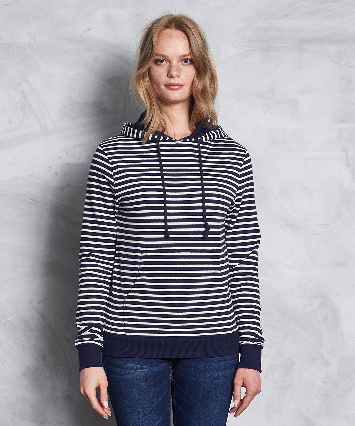 Nautical stripe hoodie