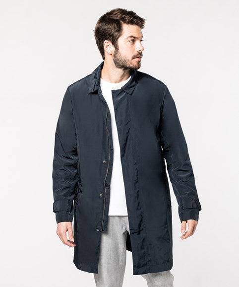 Men's lightweight trench coat