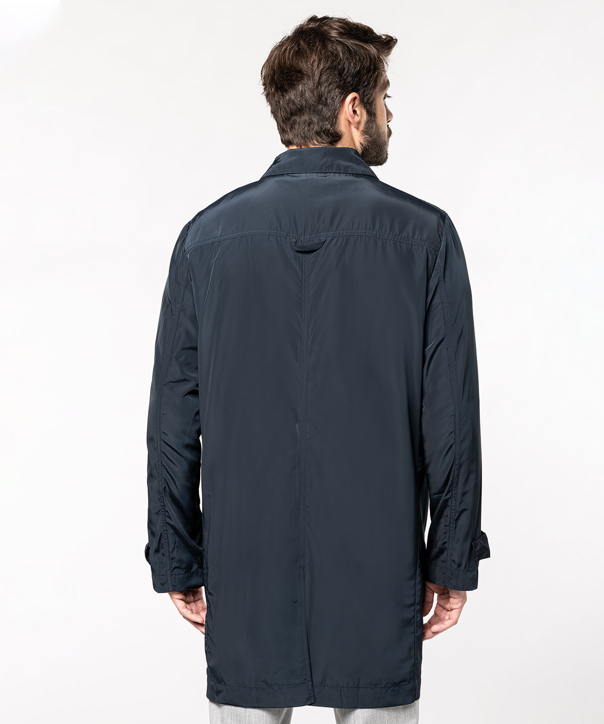 Men's lightweight trench coat