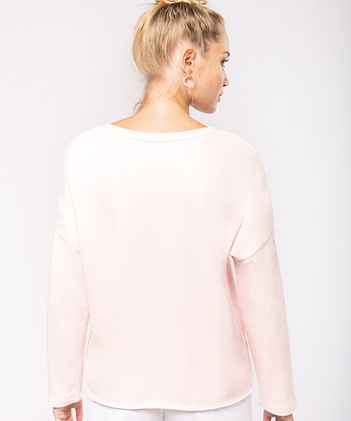 Ladies' oversized sweatshirt