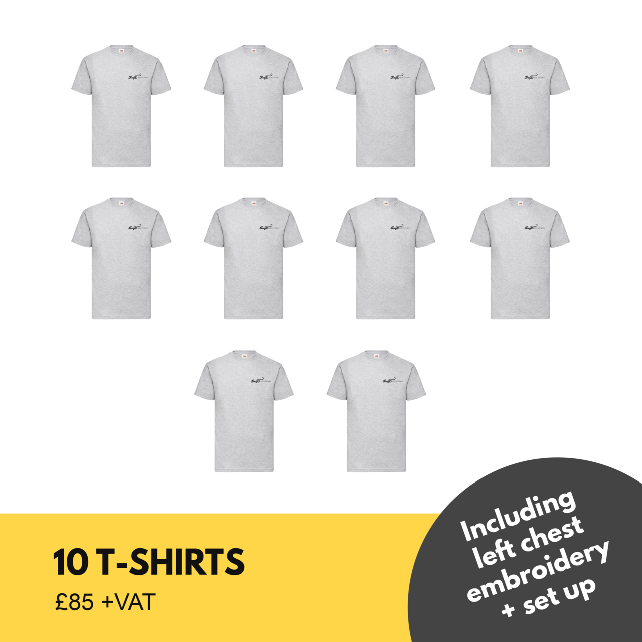 Pack of 10 T-Shirts