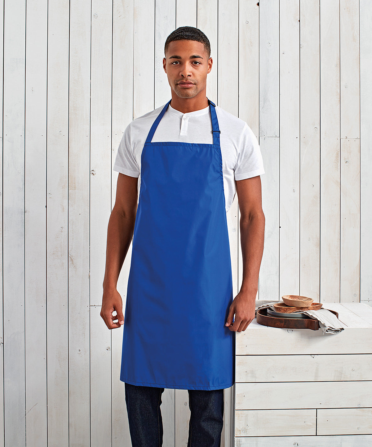 Waterproof bib apron