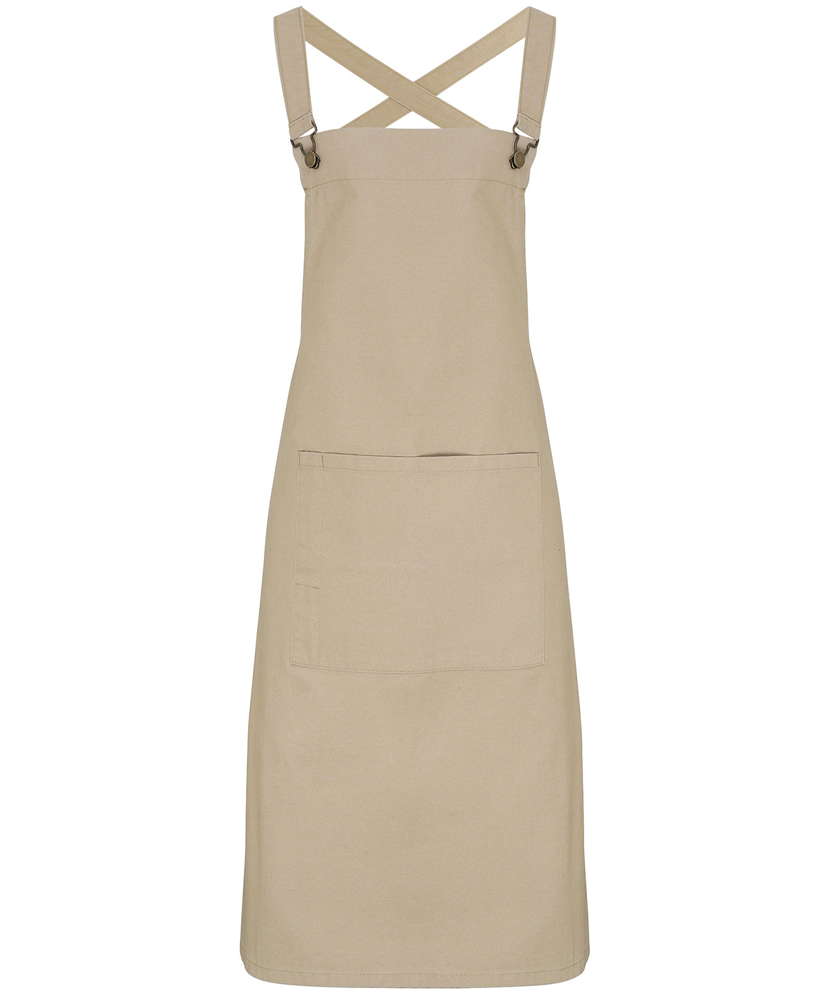 Cross back 'barista' bib apron