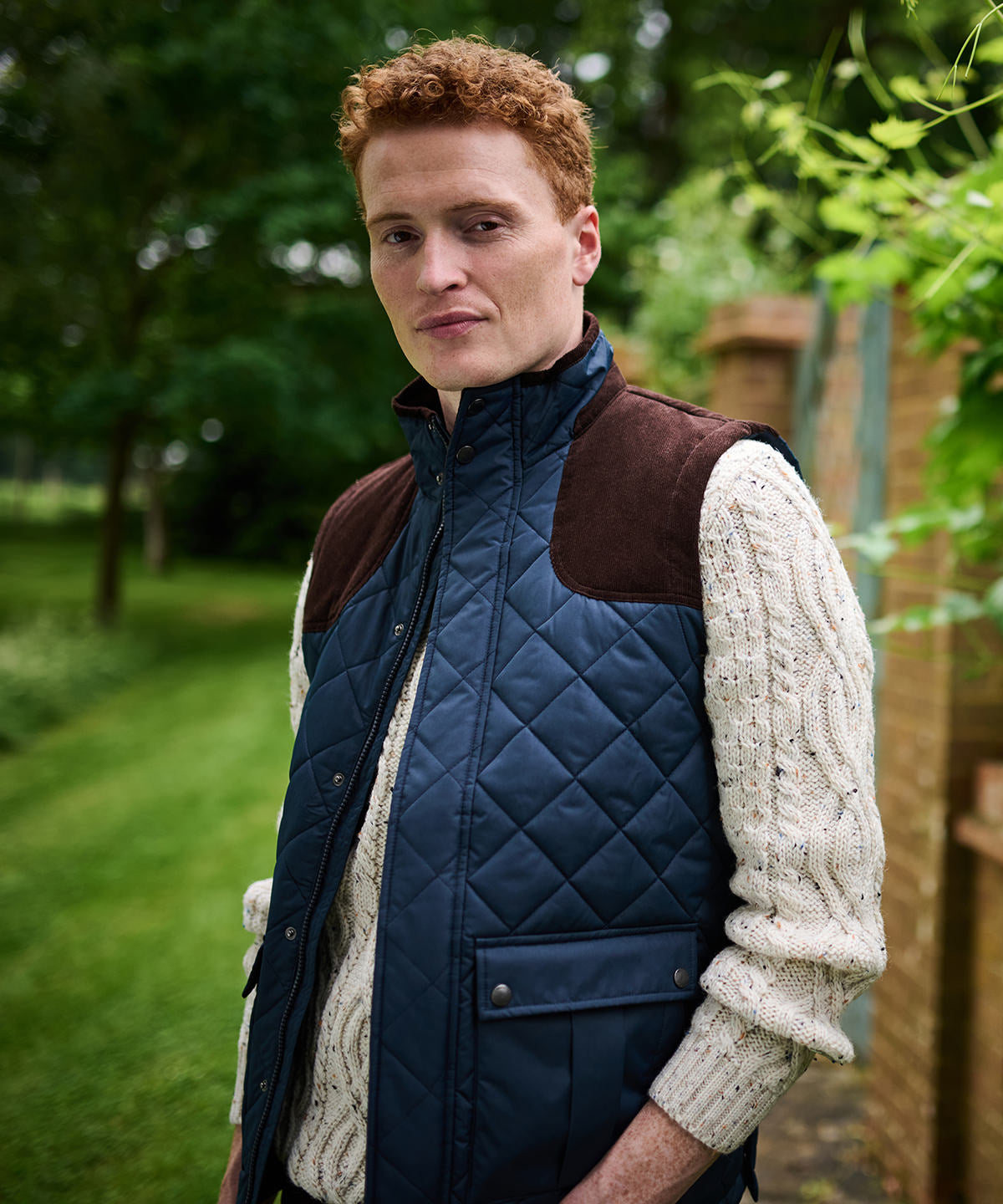 Padbury diamond quilt bodywarmer