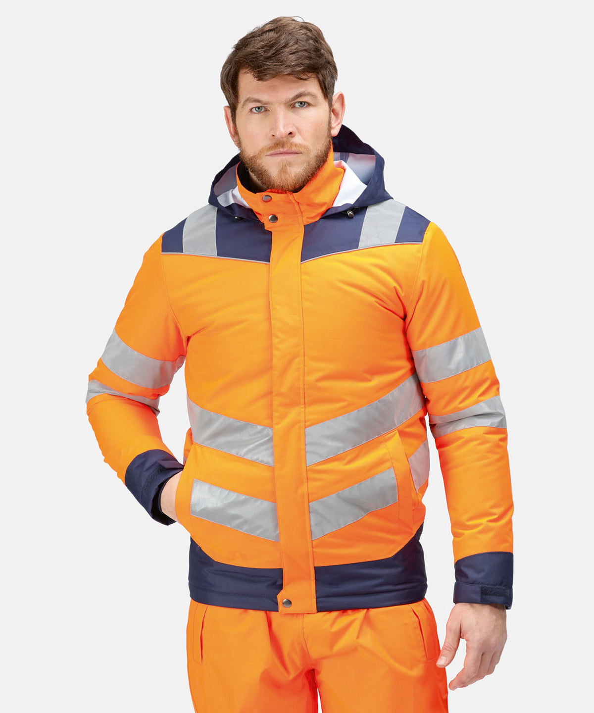 Pro hi-vis thermogen heated jacket