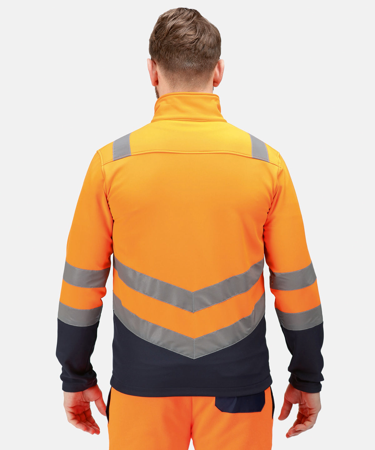 Pro hi-vis softshell jacket