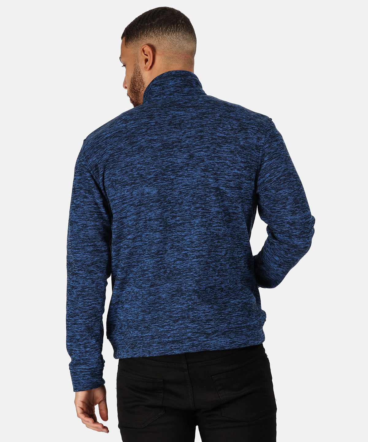 Thornly full-zip marl fleece