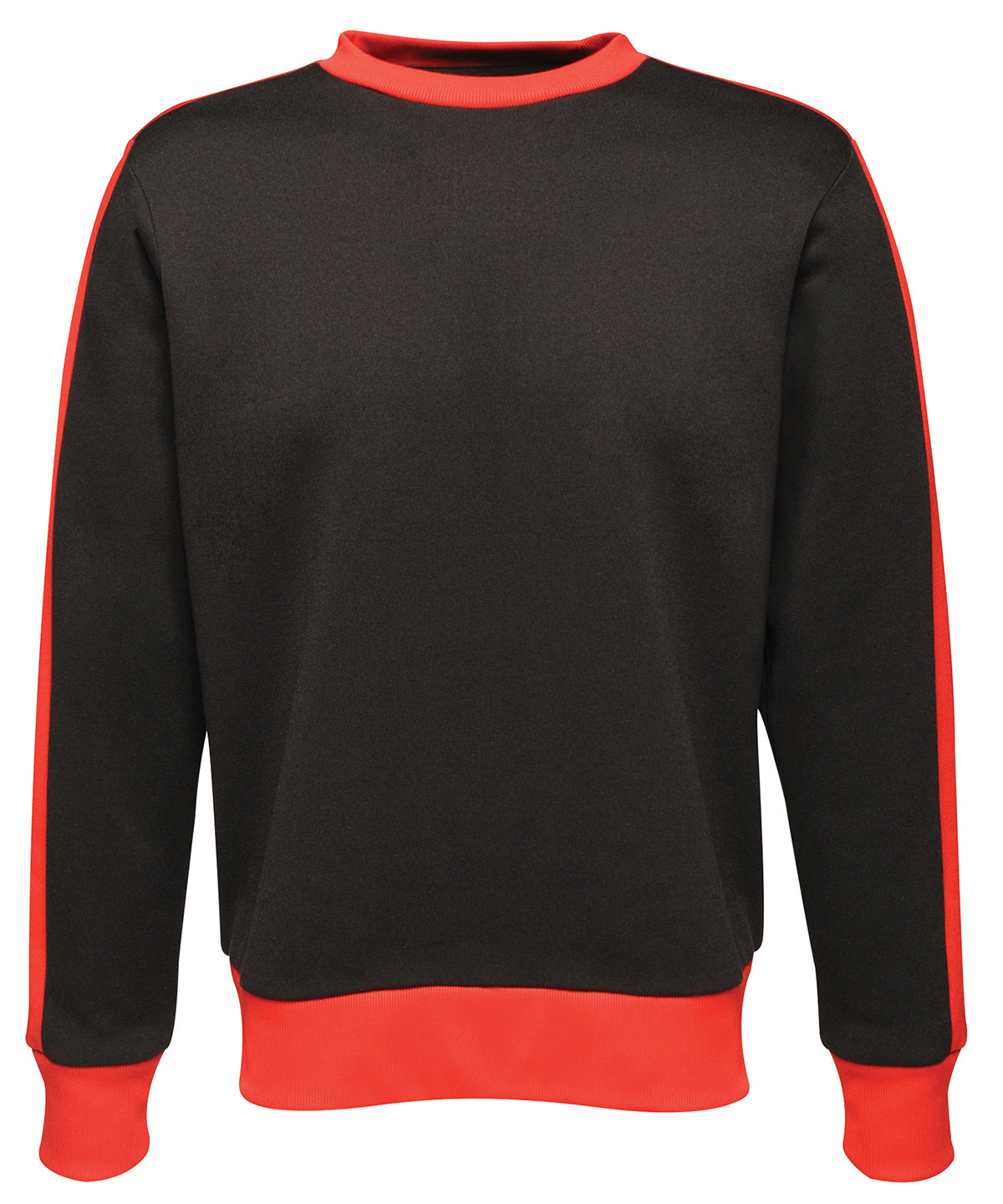 Contrast crew sweat