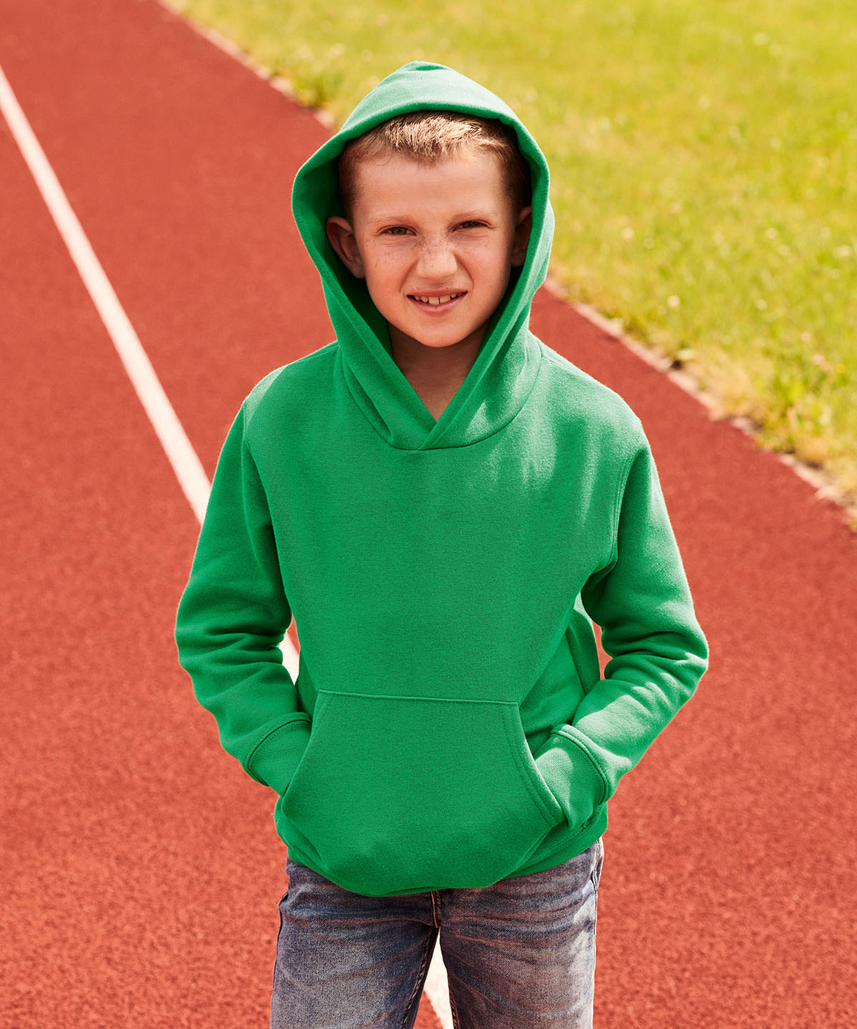 Kids premium hooded sweatshirt