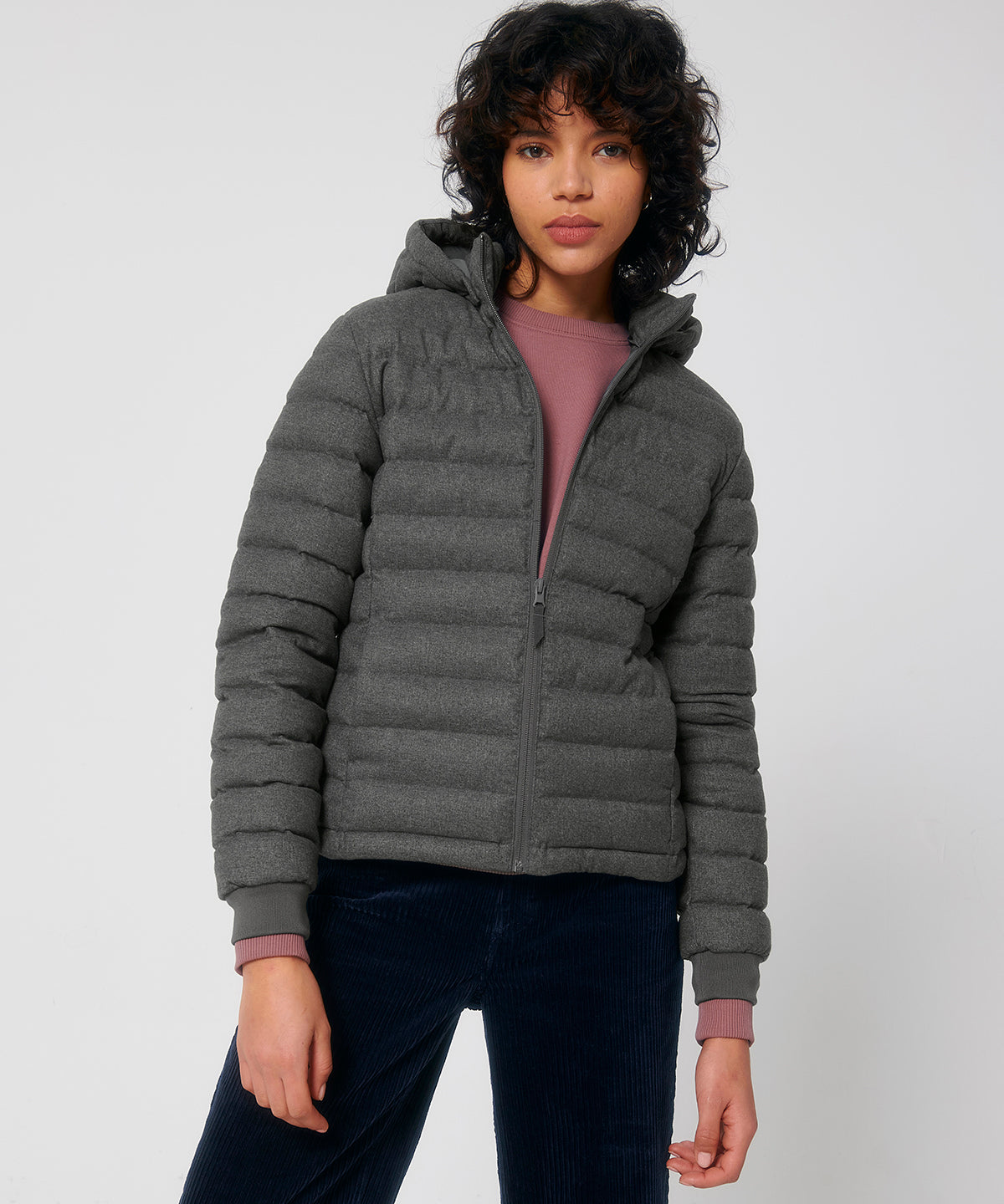 Stella Voyager wool-like padded jacket