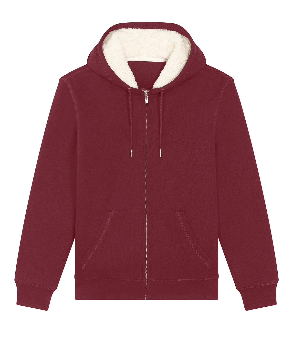 Unisex Hygger sherpa zip-through sweatshirt