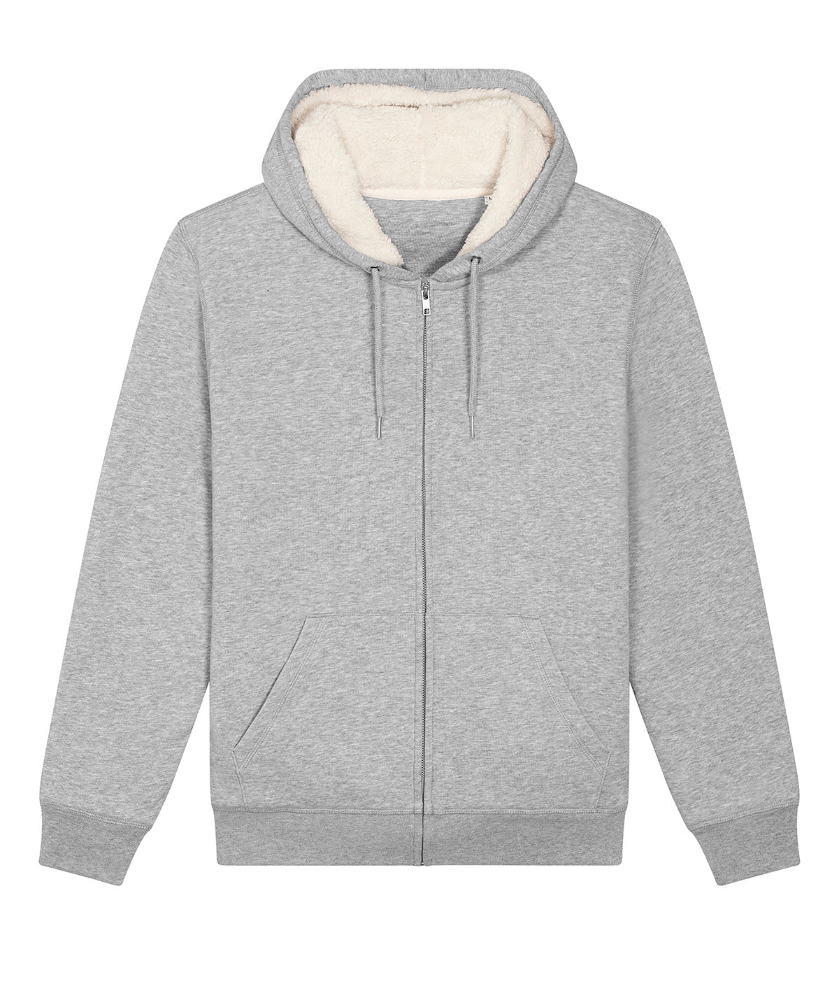 Unisex Hygger sherpa zip-through sweatshirt