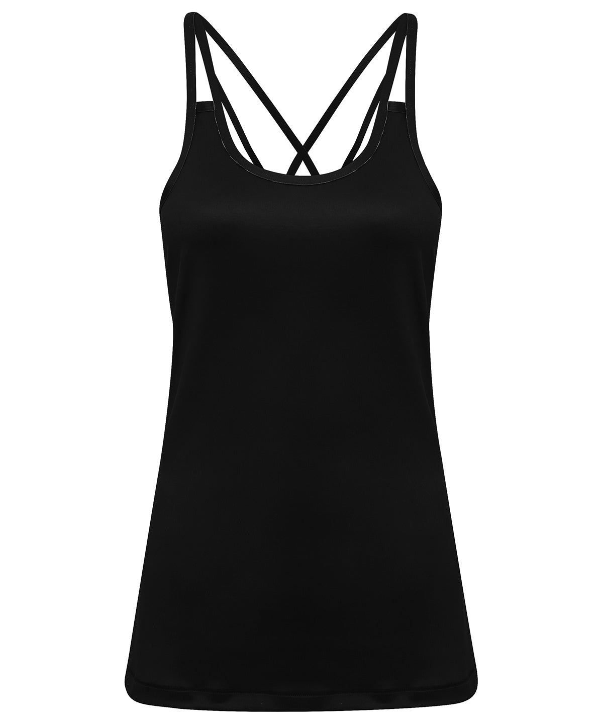 Women's TriDri® 'laser cut' spaghetti strap vest