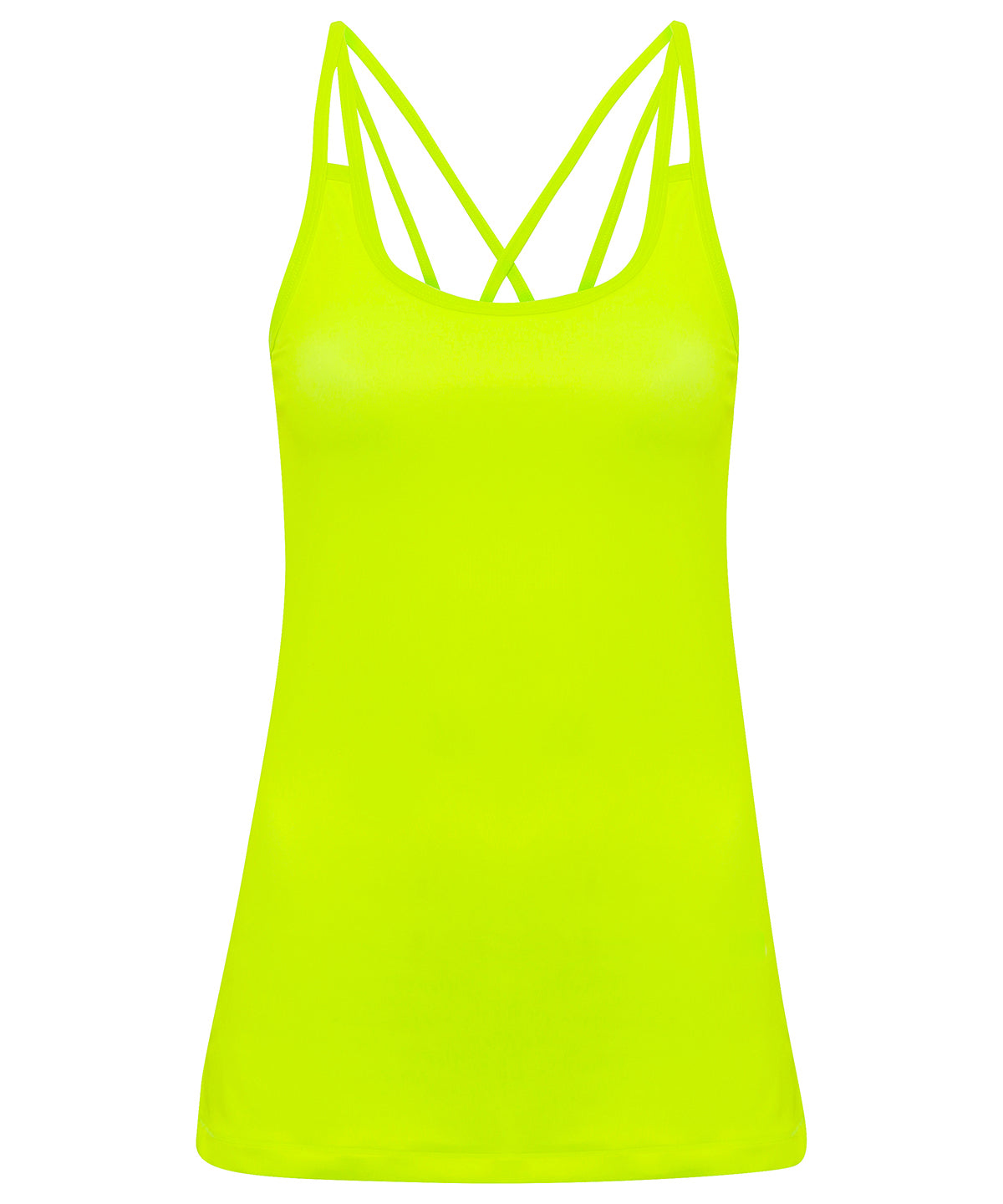 Women's TriDri® 'laser cut' spaghetti strap vest