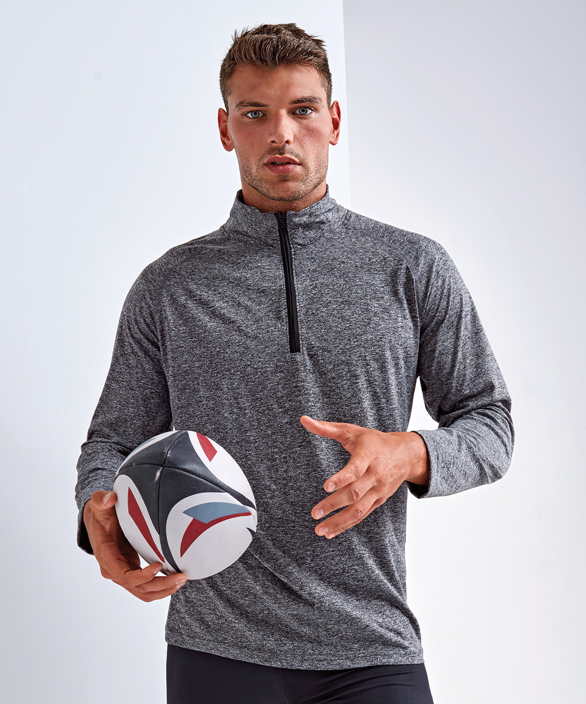 TriDri® long sleeve performance ¼ zip