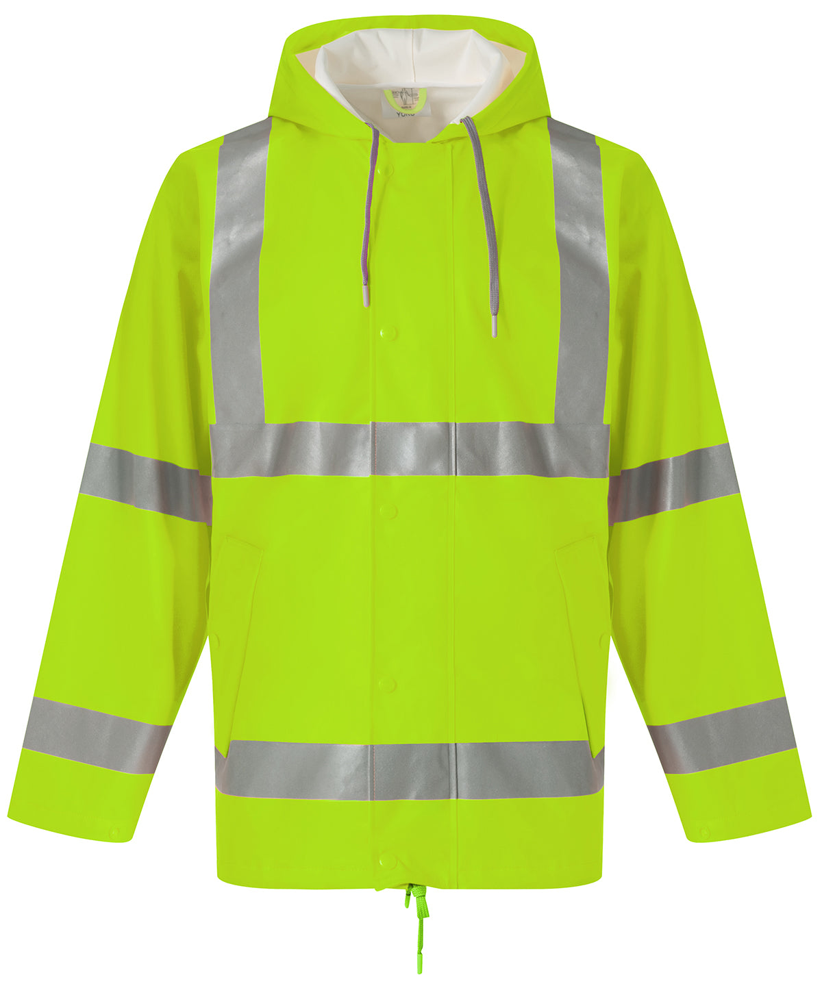 Hi-vis soft flex breathable U-dry jacket (HVS450)